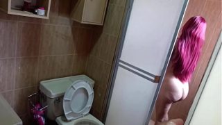 I’ve Been Watching My Slutty Niece In The Bathroom For Days, She Leaves The Door Open. Today I Decided To Take Her, And What A Surprise, The Girl Wants Dick And I Wreck Her Ass.