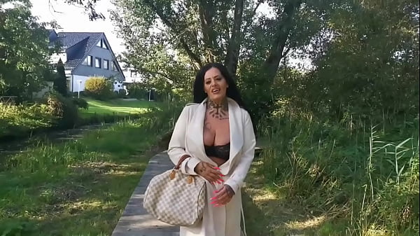 Watch The Curvy German Performer Ashley Cum Star Take On A Group Of Men
