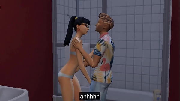 Passionate Asian Couple Gets Intimate From Bathroom To Bedroom
