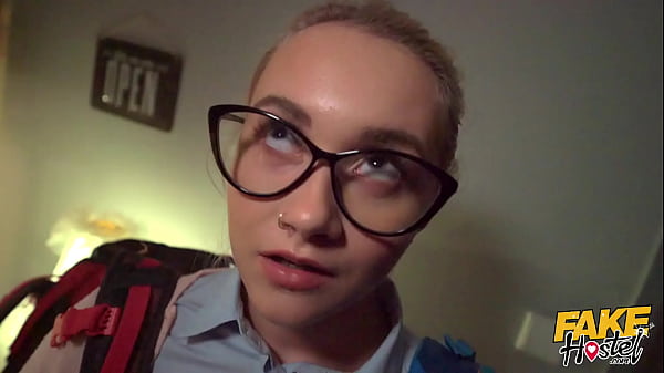 Halloween Hostel Horror: Teen Gets Soaked On A Monster Cock