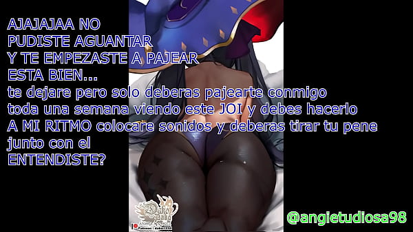 Alternative Title: Joi Spanish Anime, Masturbation Instructions, Cei, Tied Up, Spying On Femboy Hentai