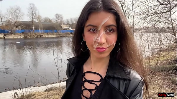 Walking Through The Park With Cum On My Face – A Public Cumwalk