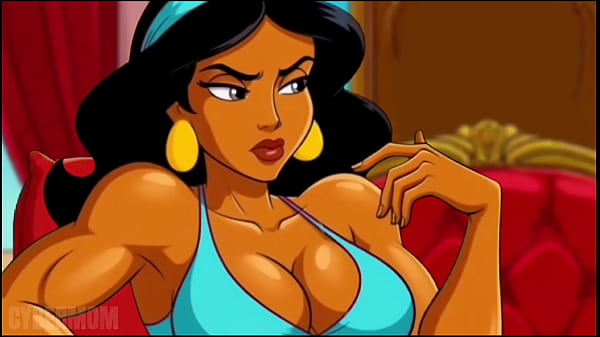 Aladdin And Jasmine Make Dirty Wishes To The Genie In A Cartoon Parody.