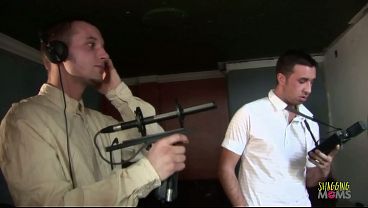 Ghost Hunters Encounter Two Eager Milfs Looking For An Anal Foursome.