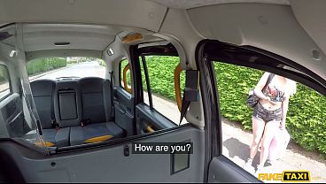 Innocent Blonde Passenger Gets A Surprise From Her Driver – Fake Taxi