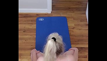 Watch A Milf Do Naked Yoga And Get Off To It!