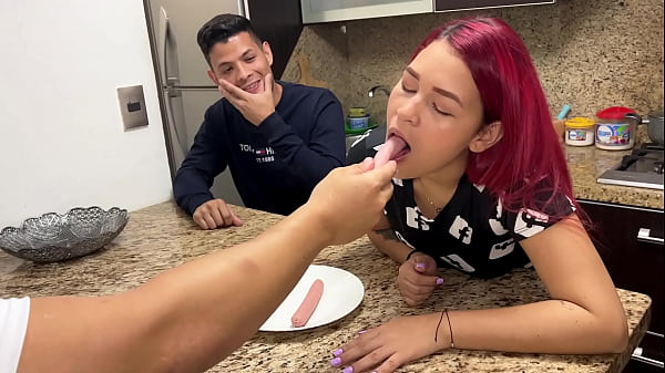 Housewife Addicted To Sausages From Her Husband’s Friend