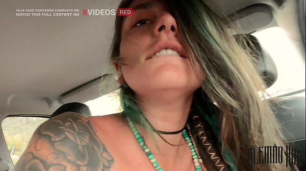 Pure Adrenaline, Car Sex With Dread Hot In Public!