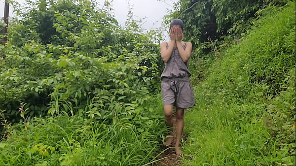 A Local Girl Was Thoroughly Taken By Her Brother-in-law Outdoors.
