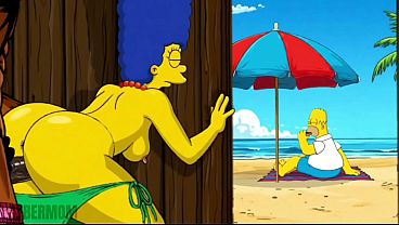 Horny Milf Craves Bbc: A Simpsons-themed Slutty Housewife Gangbang Compilation
