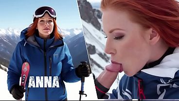 Anna’s Bold Move On The Slopes.