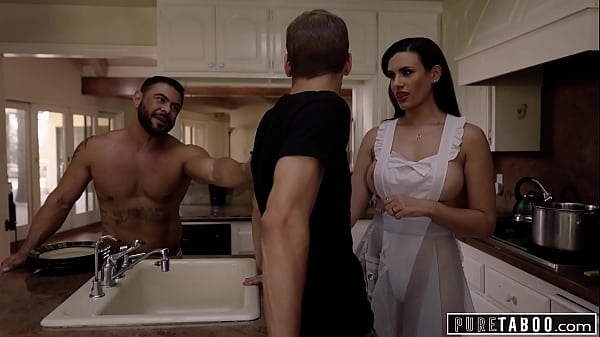 Bisexual Couple Persuades Curious Exchange Student To Join Them As Their Third Partner.