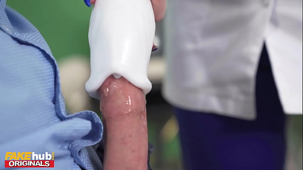 Fakehub – A Horny Nurse With Big Tits Is Desperate For Cum Samples And Anal Sex.