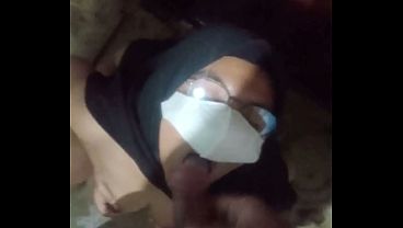 Indonesian Girl Engages In Intimate Act In Bathroom While Drinking Urine
