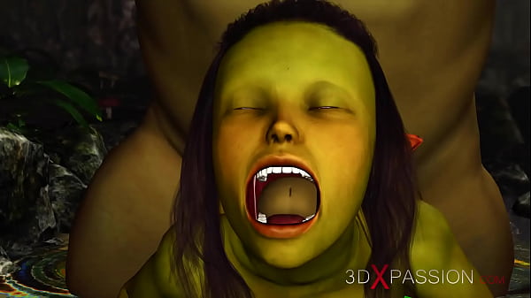 Enchanted Forest Encounter: Ogre And Goblin’s Wild Tryst