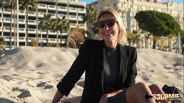 Fiery Blonde Anouk Takes A Thick Cock Deep