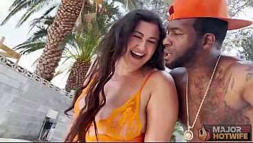 Milf Josie Jaxxon Takes A Massive Cock By The Pool From Hung Stud Rome Major