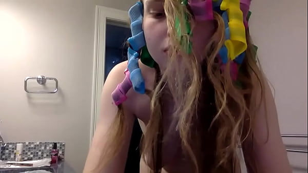 Steamy Shower & Sizzling Curls: A Live Music Video Seduction