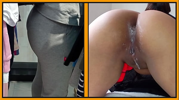 This Teen Went Shopping For Clothes And Ended Up Riding A Cock With Her Big Ass Until He Came Inside