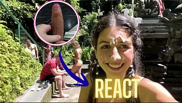 Public Waterfall Cumwalk: Blowjob In Crowded Toilet