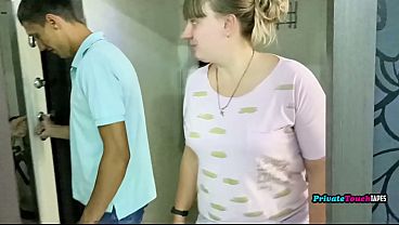Amateur Russian Bbw With Huge Tits Gives A Slutty Blowjob And Gets Railed