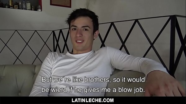 Latin Hunk Pumps His Twink Buddy Raw