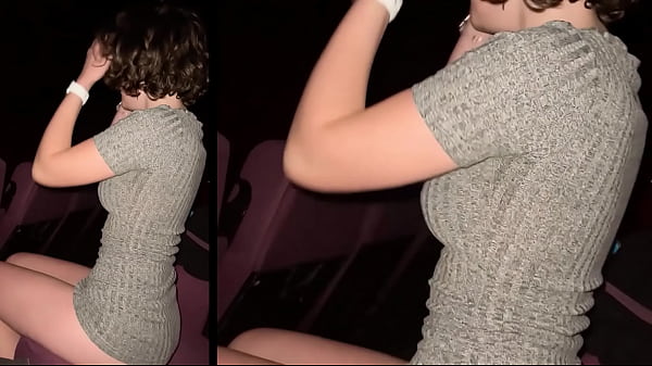 Cinema Quickie: Bold Public Fucking In The Back Row