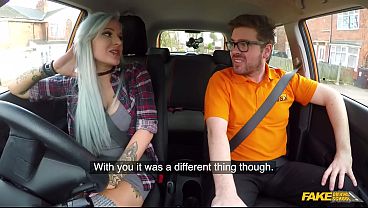 Double Penetration Drive: Alexxa Vice Takes A Hardcore Lesson In Fake Driving School