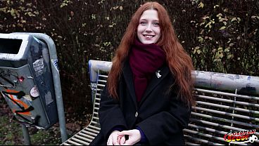 Berlin’s Fiery First-timer: Redhead Teen Alice Goes Bareback In Her Debut Audition