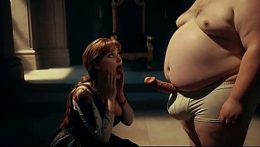 Flame-haired Royalty Unraveled: From Snowy Innocence To Sperm-slurping Saddle Slut