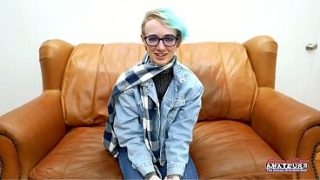 Slender Blonde College Babe Raven Goes Wild With Messy Deepthroat Toys And Squirting Action