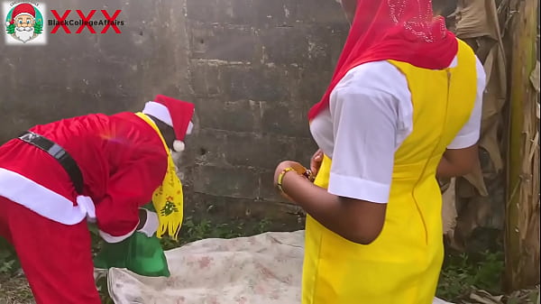 Santa’s Naughty Surprise: A Veiled Beauty Gets Ravished In The Woods – Subscribe To Red For More