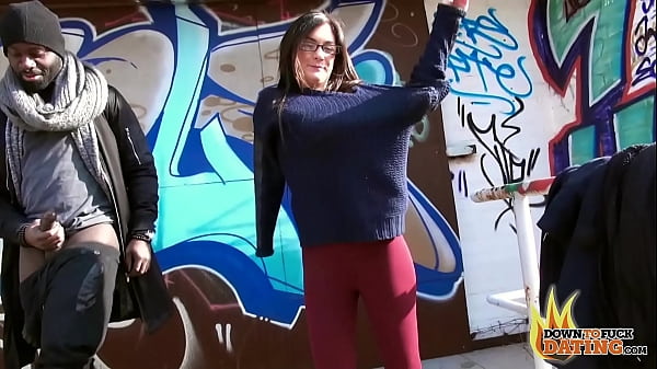 Nerdy Slut Lullu Gun Gets Double-teamed In Public Outdoor Interracial Fuck