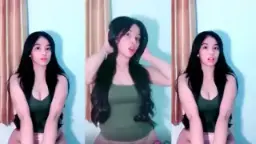 Hot Indo-chinese Babe With A Curvy Body