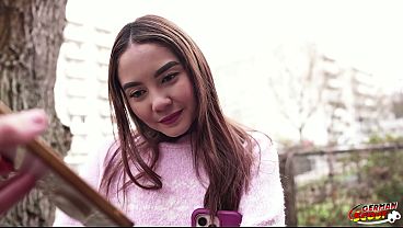 German Scout – Half Asian Latina Allison Sweet With Floppy Tits Gets Picked Up For A Rough Casting Fuck
