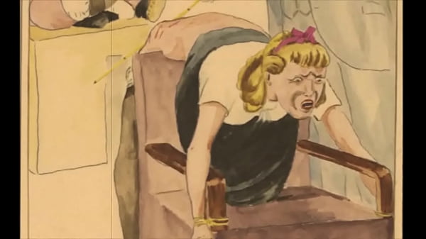Vintage Smut Sketch, All Sweaty Curves And Dirty Details.