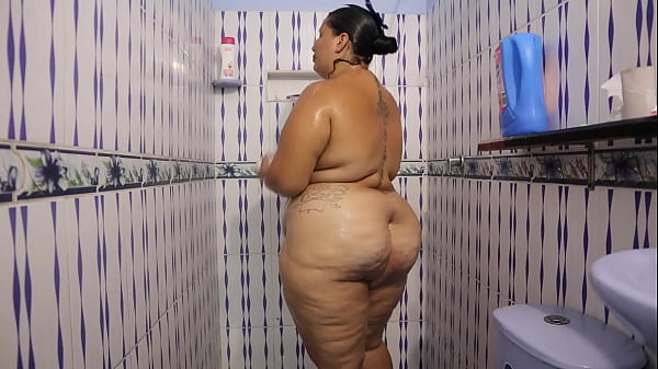Mature Babe In The Shower With A Smoking Hot Body And Juicy Curves