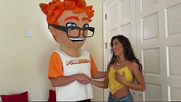 Claire’s Black Booty Twerk Leads To Rough Doggystyle On Porndudecasting