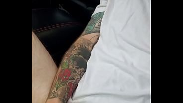 Watch This Hung Stud Blast Cum All Over The Place While Stuffed With A Butt Plug.