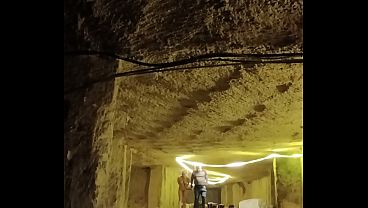 Grotto Gangbang: Humiliated Slave Fucked Filthy