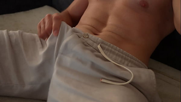 Ripped Stud Demonstrates His Flawless Handjob Technique