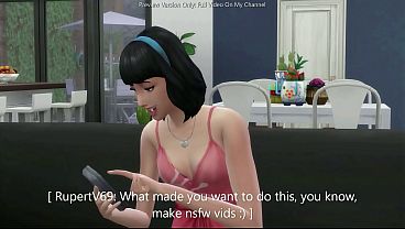 Naughty Streamer Strips Live Before Getting Pounded Hard – Sims 4 3d Porn
