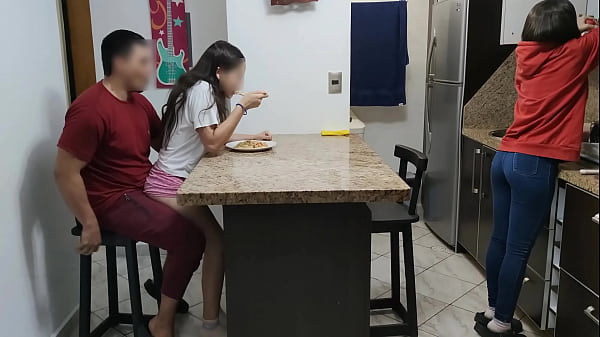 I Love Sitting On My Uncle’s Lap To Eat Because It Turns Me On When His Leg Rubs Against My Pussy.