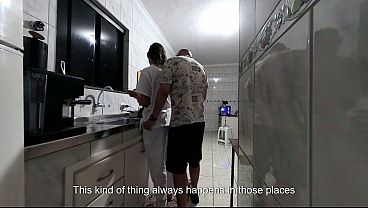 The New Hired Maid’s Daily Duties Of Taking Loads.