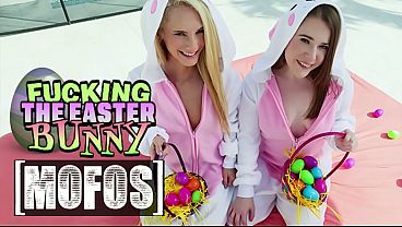 Petite Sluts Alice Merches And Sadie Hartz Get Their Pussies Pounded Outside After A Wild Easter Fuck Hunt