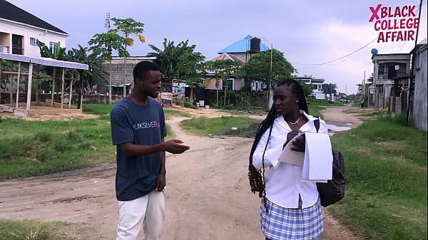 Street Scholar Skips School For Bbc: Ghana’s Naughty Schoolgirl Seduced By A Local Thug In 4k