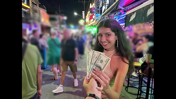 Streetwalker Slut Spread Wide, Every Hole Stuffed And Painted With Cum