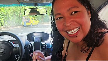 Public Car Suck: Slut Deisyyeraldine Gulps Down Random Guy’s Load Then Shows Off Her Ass On A Medellin Street
