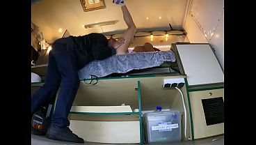 Rewarding My Slutty Hostess With A Thorough Pussy Cleaning After She Polished My Truck