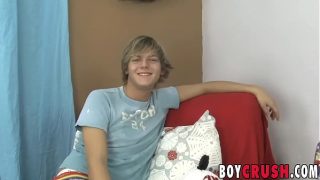 Slim Twink Dillon Samuels Gets His Cock Sucked While Jerking Off